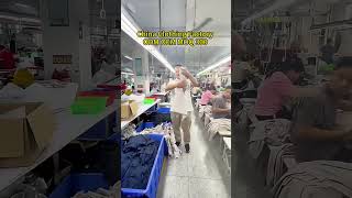 👋 This is our T-shirt factory—specialising in T-shirt production for over 20 years**🕒  #fashion