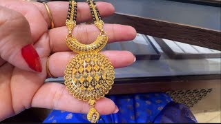 Tanishq Long Mangalsutra Designs with Price/Gold Mangalsutra Designs/Bridal Mangalsutra/Deeya