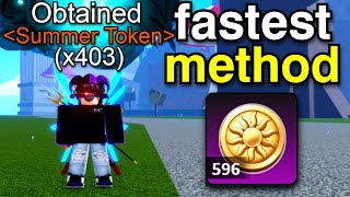 Fastest Way to Get NEW Summer Tokens + How to Get in Blox Fruits!