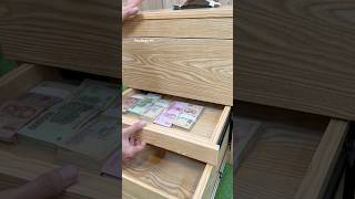 DIY wooden furniture with hidden drawer#trending #furniture #viralvideo #trendingshorts #smartitems