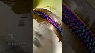 Slick Pipe Weld  #welding #welder #welds #hubcapweldz #weldporn #trades #weldingtipsandtricks