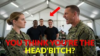 SEAL Jokingly Asked For Her Rank, Until Her Reply Made the Entire Cafeteria Freeze
