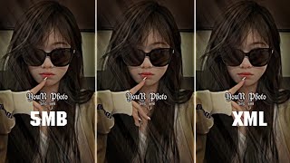 PRESET AM 5MB & XML🎟️ || PAKAI FOTO KAMU📷🐒 || TREND TIKTOK 2023