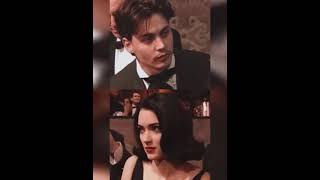JOHNNY DEPP AND WINONA RYDER  THE WAY THEY LOOK AT EACH OTHER  #jhonnydepp #winonaryder #lovestatus