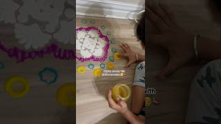 🪔Diwali decoration #diwali #rangoli #hacks