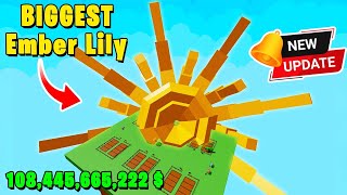 growing MOST EXPENSIVE plant in Roblox grow a garden... (NEW UPDATE)