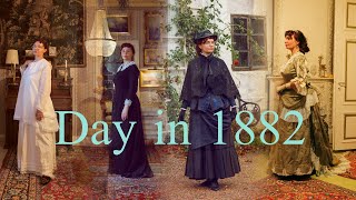 1882年のある日、夜明けから夜まで着替える