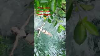 Maasin Secret Lagoon 📍Siargao Islands Philippines #travelvlog #minivlog 🏄‍♀️🏝️