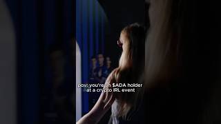 pov: you're an $ADA holder at a crypto irl event