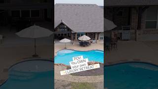 Imagine owning your own luxury retreat in Rockwall, Texas! 😍