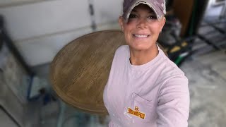 Transforming a Restoration Hardware table! Using a new product, Retique It, will it work?