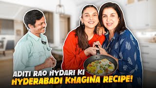 Aditi Rao Hydari Ki Heeramandi, Shaadi & Hyderabadi Ande Khagina! @FarahKhanK