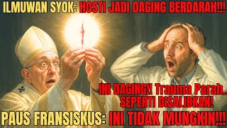 Dari HOSTI BERUBAH ke DAGING BERDARAH! MUKJIZAT EKARISTI di DEPAN PAUS FRANSISKUS!! ARGENTINA 1996!