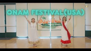Our student Mr. Vijay performed Tabla with kathak for the 1st time | Onam Festival (USA)