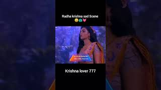 Radha krishna sad scenes in Radha krishna serial #love #sad #shorts #shortsfeed #trending #viral
