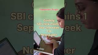 #dailytargets #sbiclerkmains #studymotivation #studyvlog #selfstudy #banking #mainsexams