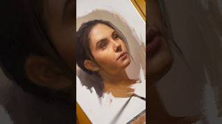 HOW TO PAINT A PORTRAIT 🎨🖌️ #artist