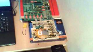 15x7 Led dot matrix programmed and controlled via TV remote