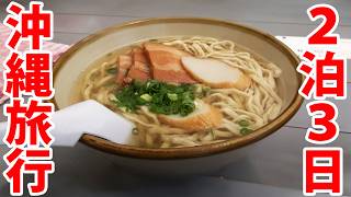 【飯がうまい沖縄県】レンタカーで行く2泊3日 観光おすすめツアー