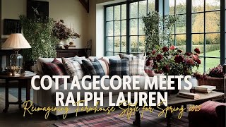 Cottagecore Meets Ralph Lauren Reimagining Farmhouse Style for Spring 2025