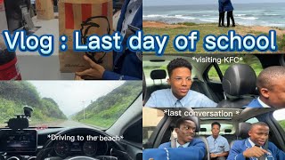 Vlog : last day of school‼️ -(driving home - pt2 ‼️ ) || South African YouTuber 🇿🇦