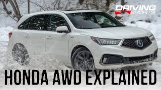 Acura SH-AWDとHonda i-VTM4：先進のAWDシステム解説 #drivingsportstv