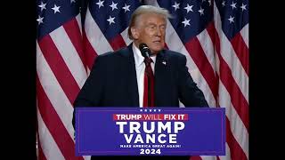 “We Make America Great Again” Donald Trump received the victory of 2024 elections