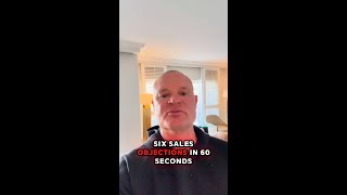 6 Sales Objections in 60 seconds #business #sales #businesstips #motivation #leadership #salestips