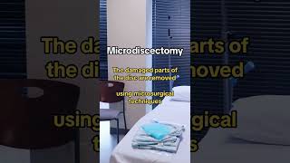 What is a microdiscectomy? 🤔