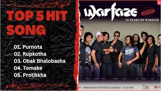 Best Of WARFAZE BAND  Warfaze Band All SONGS  Bangla Hit Song Hasib Forever