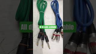 all dj cable available technical ravindra #dj #cable#ahuja #amplifier #bass #ahujaspeaker #djsetup