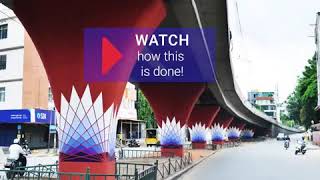 Richmond Circle flyover #richmond #flyover #flyovers #bangalore #karnataka