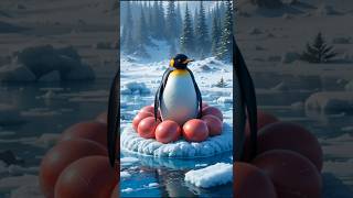 "Penguin Mom's Brave Fight to Save Her Babies | Heart Touching Animal Story in Hindi"