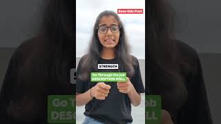 What are your Strength and Weaknesses ? #shorts #interview  #interviewtips #tips #short