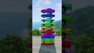 When the Rainbow Breaks! 💔🚗🚌 Massive Car Crash!