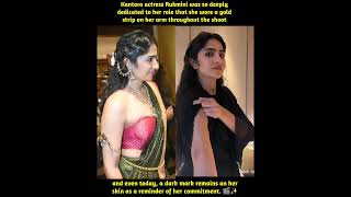 Kantara actress Rukmini was so deeply dedicated to her role that she wore a gold strip on her arm t
