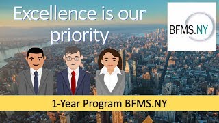 1-Year Program: Business, Finance and Management School of New York (BFMS.NY)