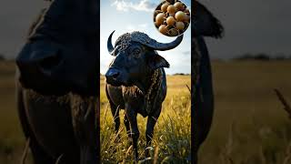 Buffalo parasite#viralshorts  #wildlife #nature #foryourpage #wildlife #aiart #nature