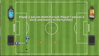 Aerobic Fitness Drill for Youth Soccer (Football) Players - Fun Competition! Mar Training