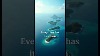 Everything Has Its Season 🌊 #LifeWisdom #Change #motivationalquotesoftheday #motivationshorts