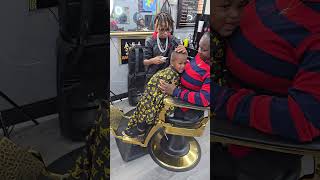 father like son showing him the game #youtube #gaming #video #viral #warzone #barber