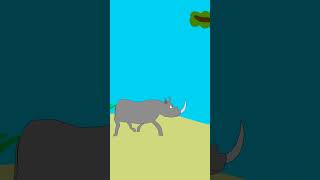 Rhino Short | 🦏 | Toon Boom Harmony Animation