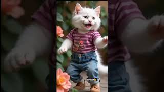 cutecat😻 #catshorts #catdance #catlover #catfunny #catfunnyvideo #catviral #catvideos #videolover 😀