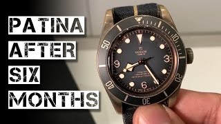 Tudor Black Bay Bronze Patina After 6 Months 🔍