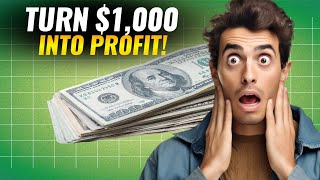 7 Quick Ways to Make Money Investing $1,000