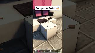 Minecraft Computer Setup😱#shorts #minecraft