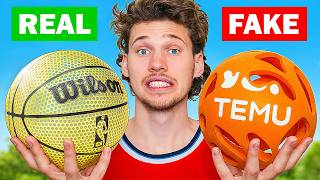 Testing Temu SCAM Basketball Products!