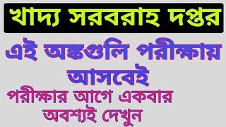 PSC Food Sub Inspector Most Important Math || Must Watch Session