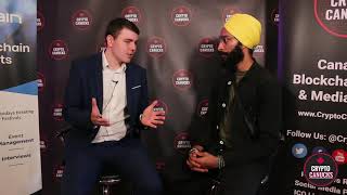Hartej Sawhney, President & Co-Founder of HOSHO @ Blockchain Futurist Conference