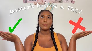 Does a Master's before your PhD make sense? | Clinical Psychology